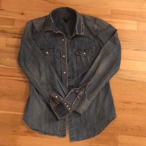 J Crew chambray button down